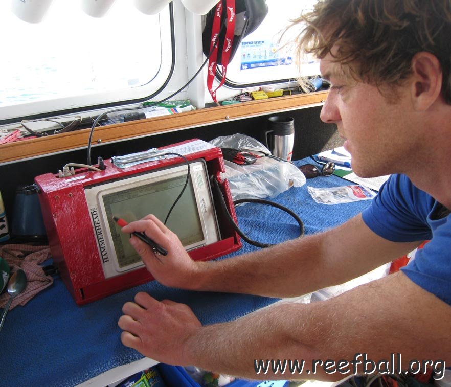 Port Phillip Bay Reef Ball deployment_DGPS Kade_apr09