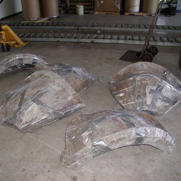 Moulds shrink rap and ready to ship to mexico