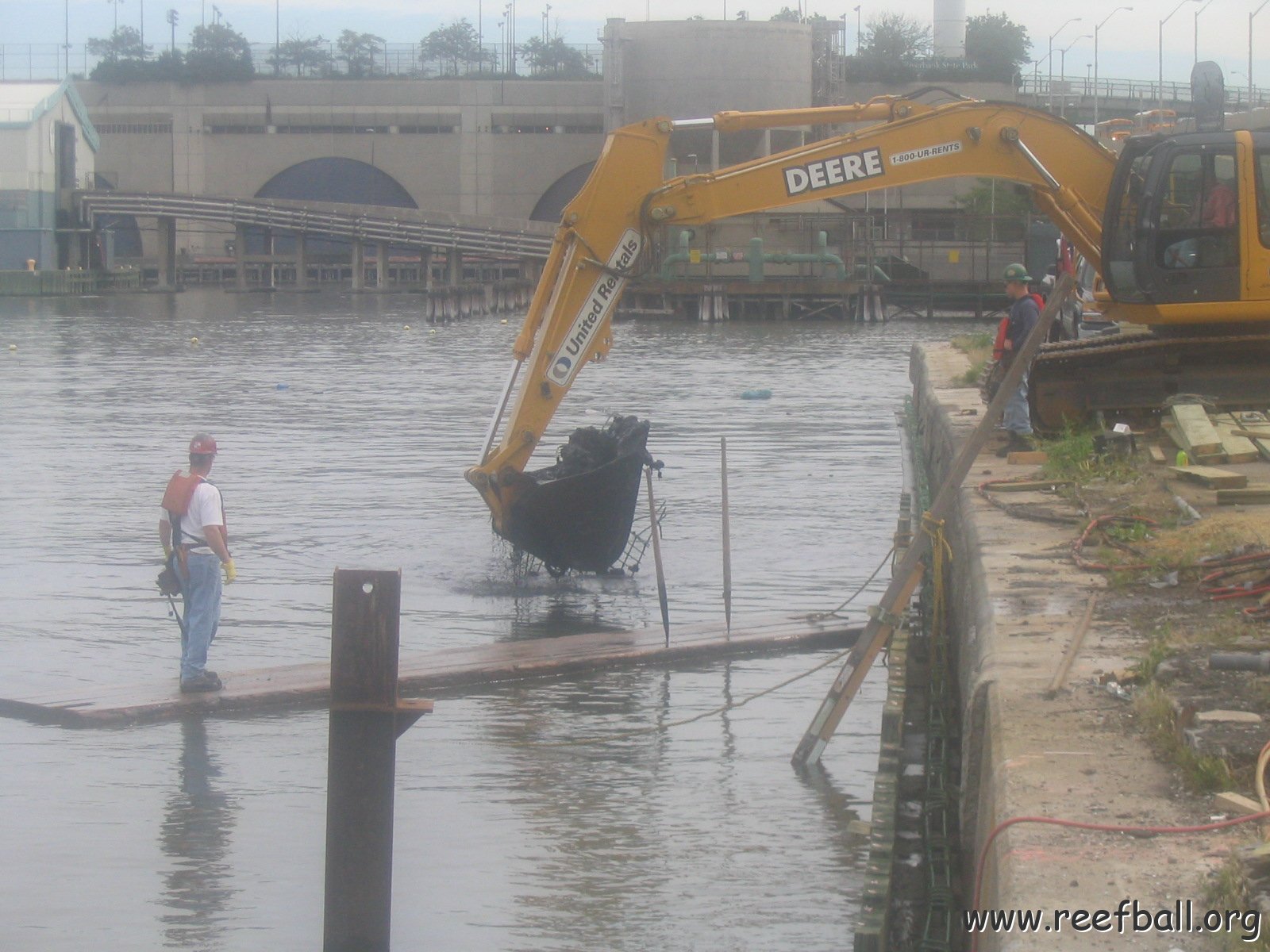 Removing years of debris